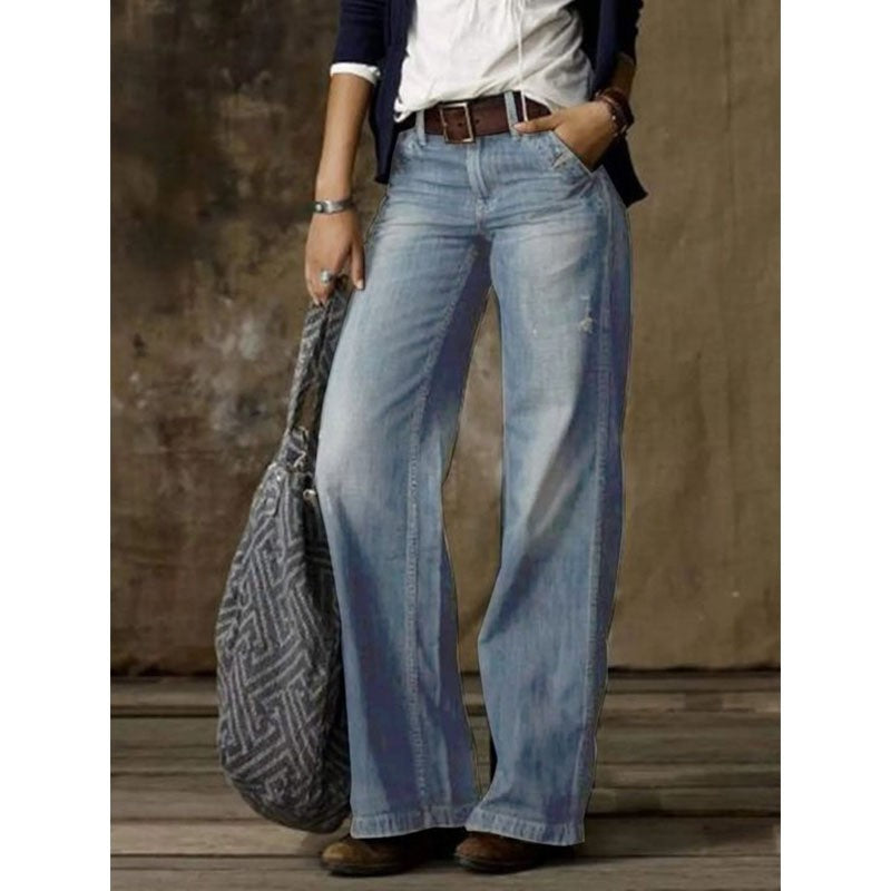 Discover CATRIXA’s wide-leg jeans—chic, comfortable, and perfect for hijabi women in Europe. Flexible fabric, inclusive sizes, fast & free EU shipping!